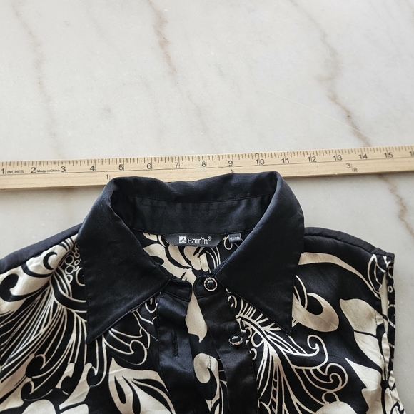 Vintage Floral Print Fit and Flare Dress - Size 165/88A (US 6-8) - Picture 8 of 11